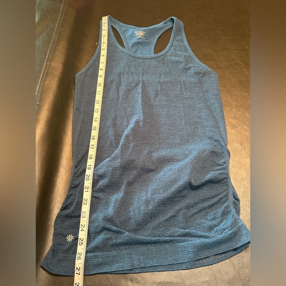 Athleta Teal Razor Back Tank Top size Small - Picture 9 of 10
